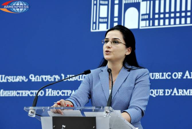 Օրակարգում նման հարց գոյություն չունի․ ԱԳՆ խոսնակը՝ Թուրքիայի կողմից ՀՀ-ին աջակցելու լուրերի մասին