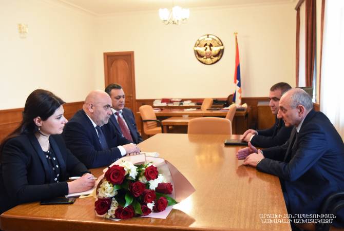 Բակո Սահակյանն ընդունել է Տիգրան Հակոբյանի գլխավորած պատվիրակության անդամներին