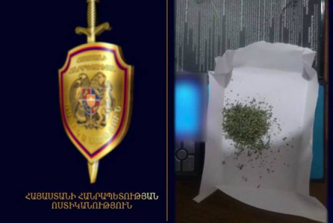 Ոստիկանության Մաշտոցի բաժին բերման ենթարկված կնոջ խուզարկությամբ մարիխուանա է հայտնաբերվել