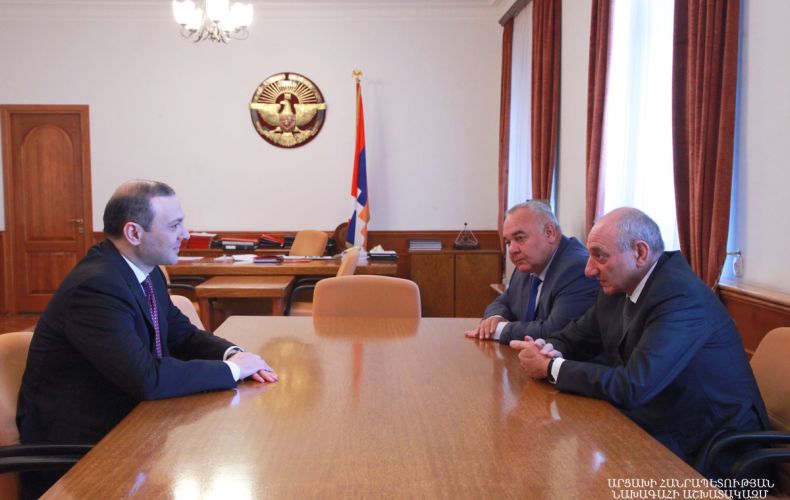 Բակո Սահակյանն ընդունել է Արմեն Գրիգորյանին