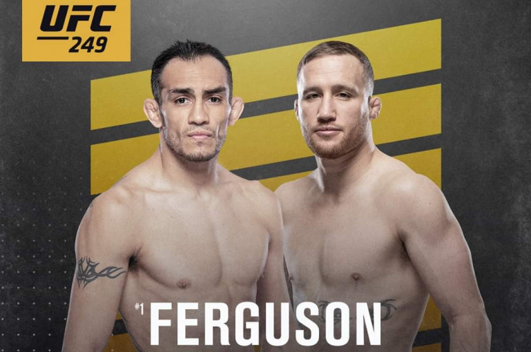 Ֆերգյուսոն-Գաթժի մենամարտը ևս չի կայանա. UFC-249 մրցաշարը պաշտոնապես չեղարկվեց