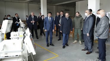 Վարչապետը ծանոթացել է թոքերի արհեստական շնչառության սարքերի վերանորոգման աշխատանքներին