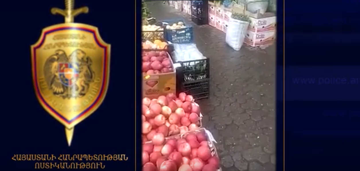 Փողոցային առևտուրն արգելված է օրենքով․ ոստիկանության միջոցառումը