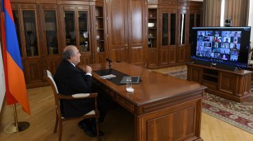 Նախագահ Սարգսյանը մասնակցել է «Քվանտային առաջնորդությունը համավարակի ժամանակ» թեմայով վեբինարի