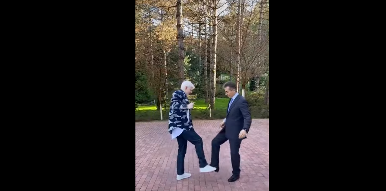 Իվանիշվիլին հայտնվել է որդու TikTok-ի էջում