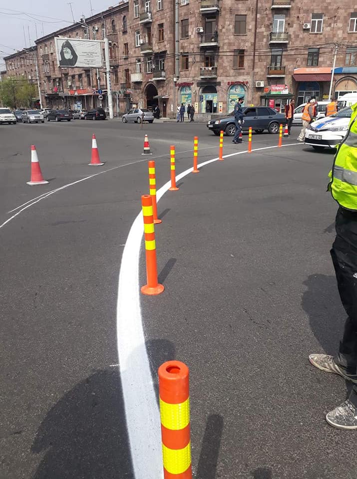 Արշակունյաց-Գարեգին Նժդեհ խաչմերուկում երթևեկությունը փորձնական կկազմակերպվի շրջանաձև