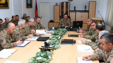 Արցախում անցկացվել է ռազմական խորհրդի հեռավար նիստ