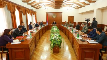 Արցախում տեղի է ունեցել պարետատան առաջին նիստը