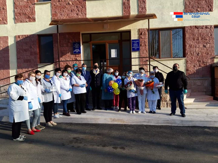 Արցախում նոր կորոնավիրուսով վարակված 2 քաղաքացիները դուրս են գրվել