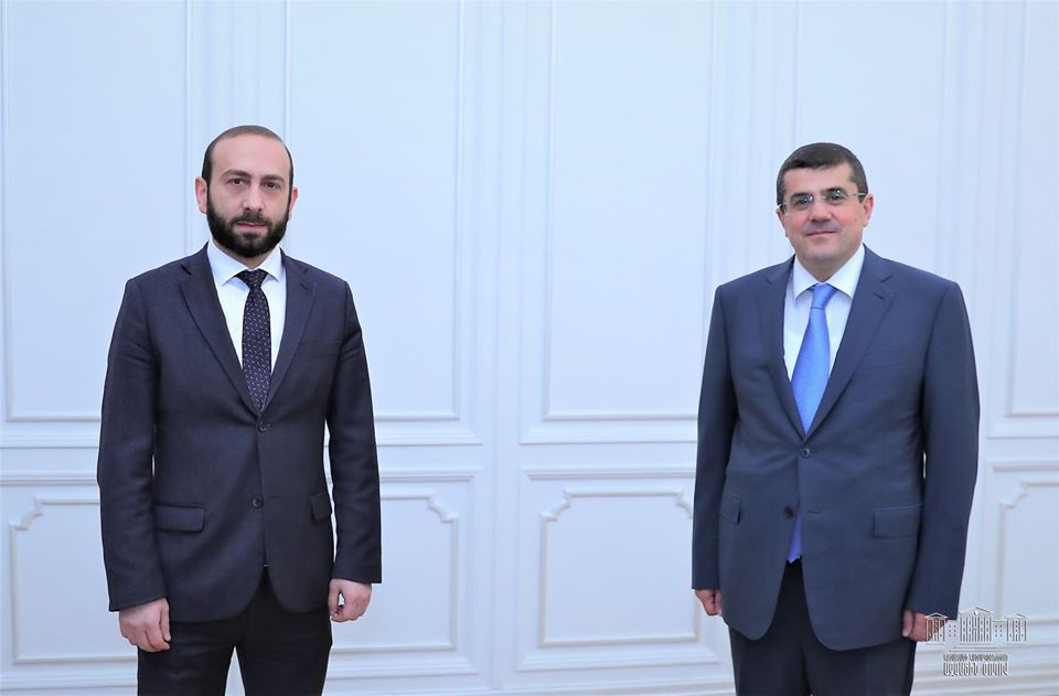 Արարատ Միրզոյանը հյուրընկալել է Արցախի նախագահին