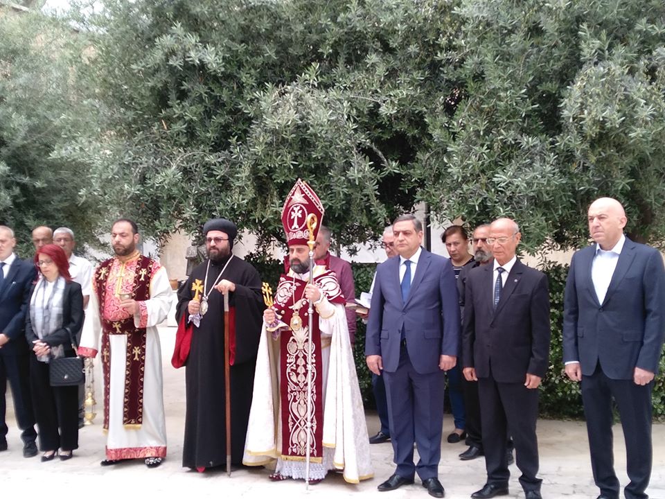 Ցեղասպանության զոհերի ոգեկոչման պատարագ Դամասկոսի Սուրբ Սարգիս եկեղեցում