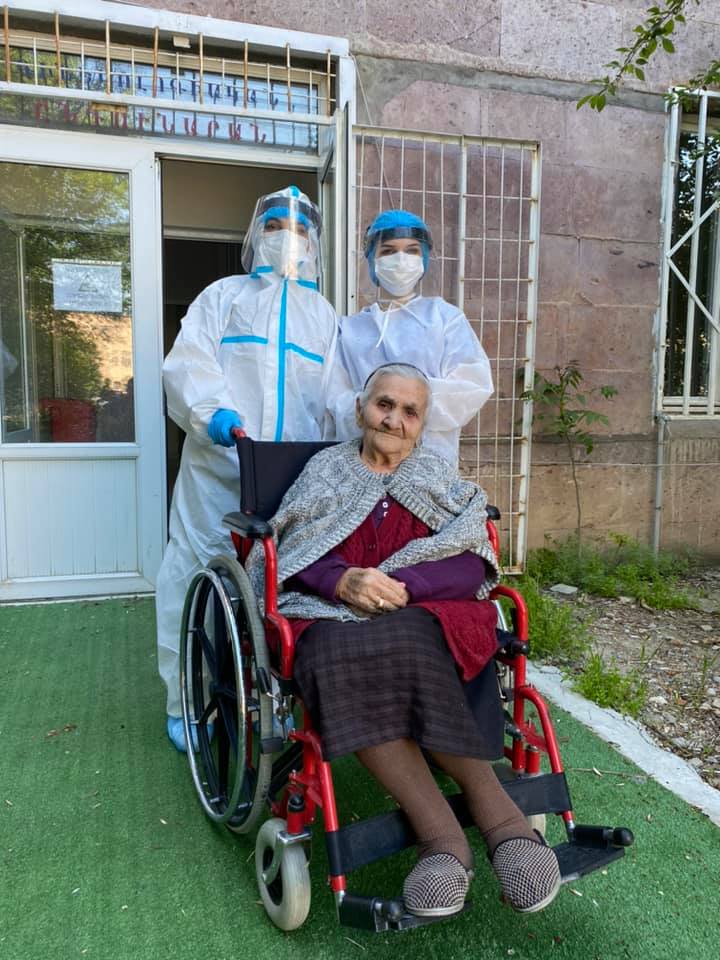 Բուժվել է կորոնավիրուսով վարակված ամենատարեց՝ 94-ամյա պացիենտը