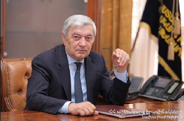 ԱԻ նախարարի շնորհավորական ուղերձը ԱԻՆ-ի ստեղծման օրվա առթիվ