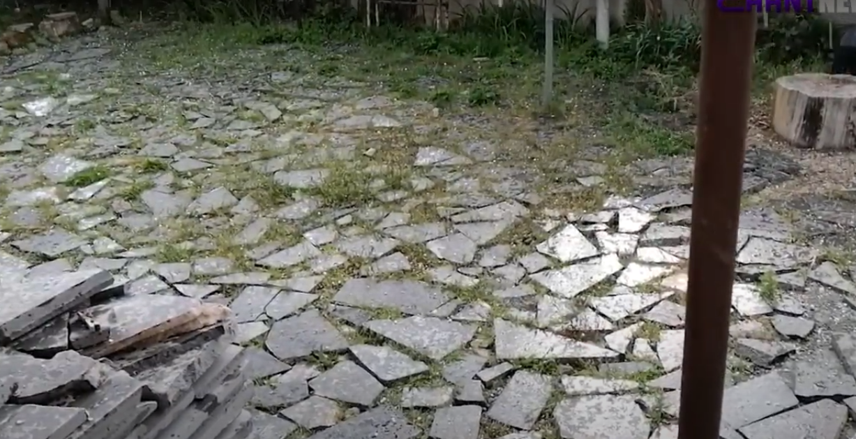 Քասախում կարկուտ է տեղացել