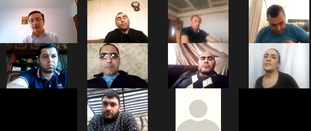 Քննարկում գյուղատնտեսների հետ Zoom տեսակապի միջոցով