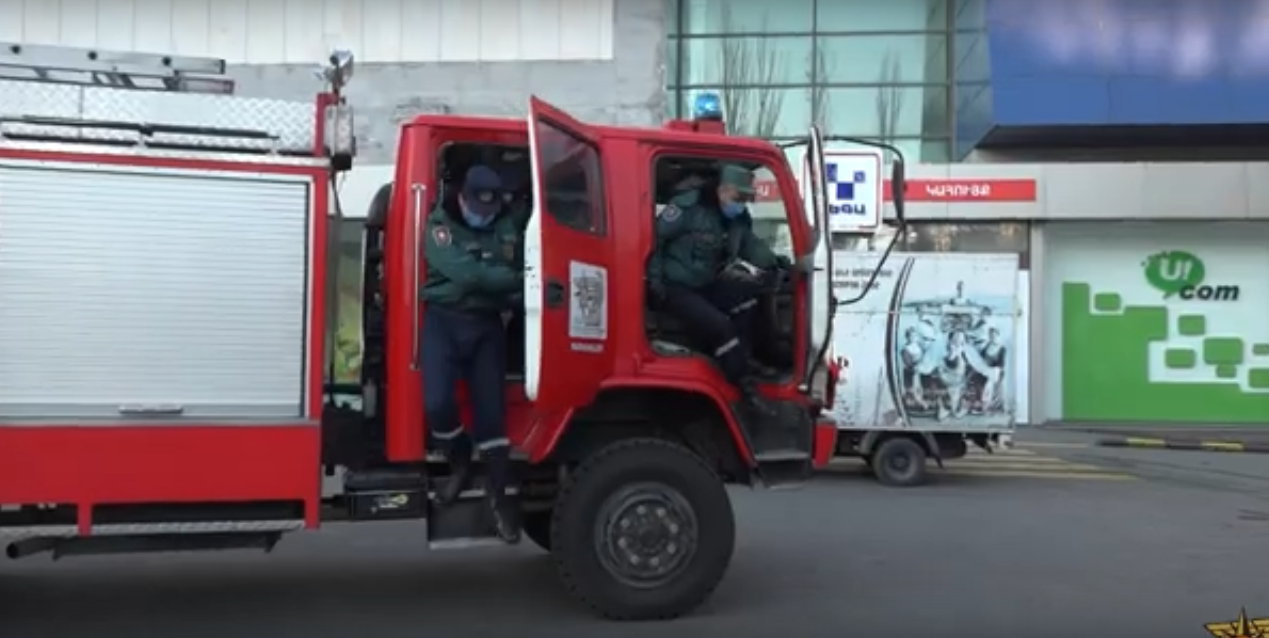Իջևան քաղաքում բռնկված հրդեհը մարվել է