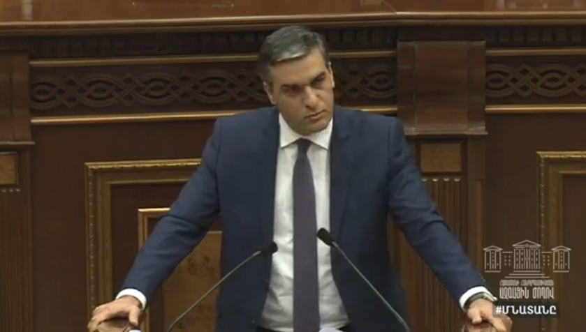 ՄԻՊ-ը պաշտպանում է ոչ թե պետությանը քաղաքացուց, այլ քաղաքացուն՝ պետությունից․ Թաթոյանը՝ պատգամավորներին