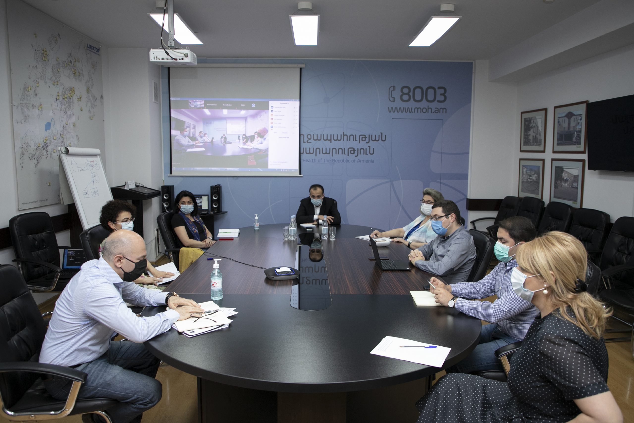 Մասնագետների մասնակցությամբ տեղի է ունեցել կորոնավիրուսային հիվանդության վերաբերյալ քննարկում