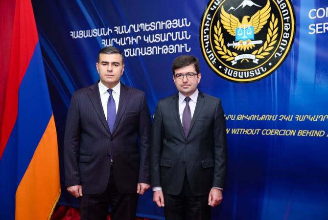 Արամ Կարախանյանը՝ գլխավոր հարկադիր կատարողի տեղակալ