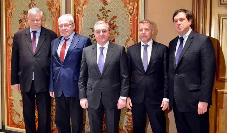 ՀՀ ԱԳՆ ղեկավարը և ԵԱՀԿ Մինսկի խմբի համանախագահները մտքեր են փոխանակել վերջին տեսակոնֆերանսից հետո տարածաշրջանային զարգացումների շուրջ