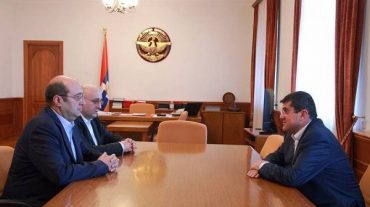 Արցախի նախագահն ընդունել է «Ազգային օրակարգ» կուսակցության պատվիրակությանը