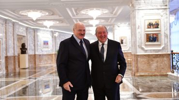Լուկաշենկոն շնորհավորական ուղերձ է հղել Արմեն Սարգսյանին