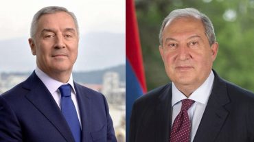 Նախագահը հեռախոսազրույց է ունեցել Չեռնոգորիայի նախագահ Միլո Ջուկանովիչի հետ