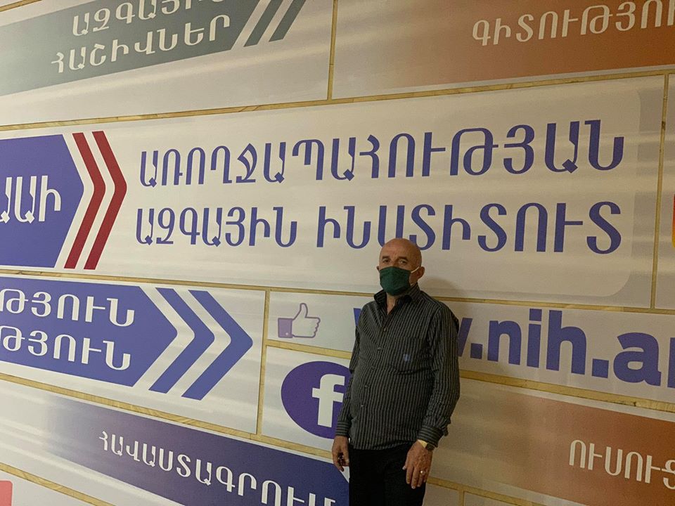 ԱԱԻ-ի 62-ամյա աշխատակիցը հաղթահարել է կորոնավիրուսը