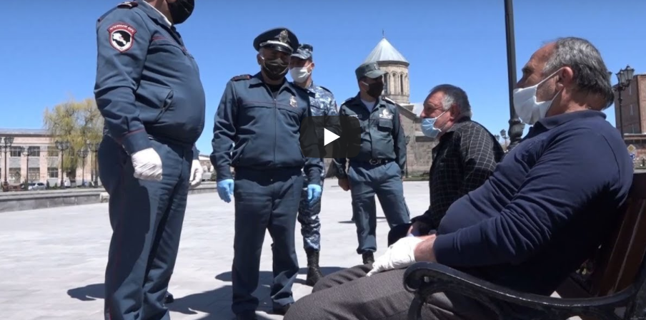 Ոստիկանությունը շարունակում է ապահովել պարետի որոշման պահանջների կատարումը