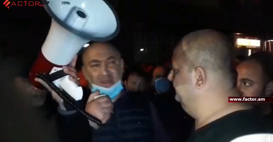 Կապանում ցուցարարները դադարեցրին ակցիան