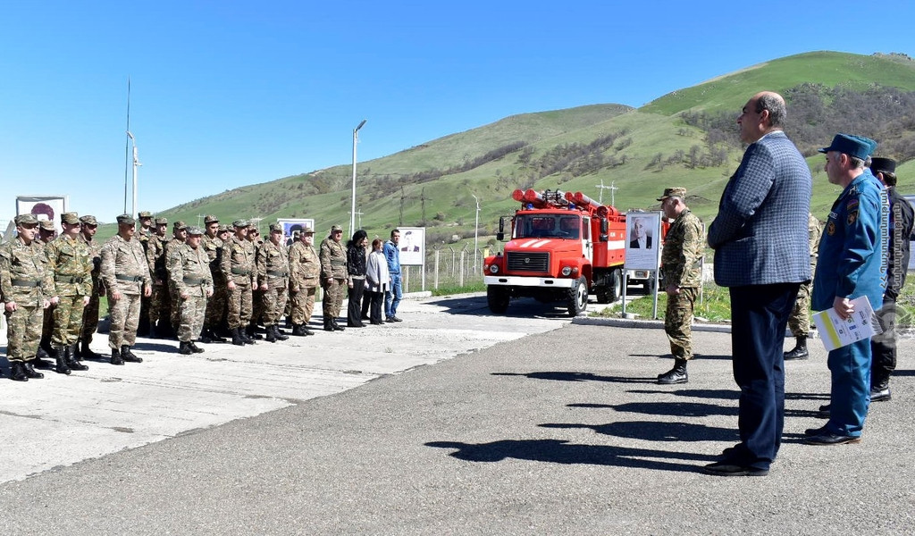 Անվտանգության ապահովման միջոցառումներ զորամասերում