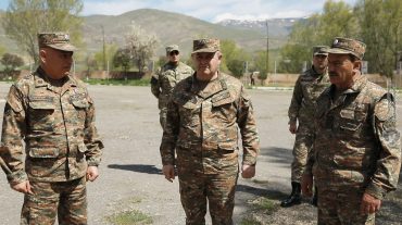 ՀՀ ԶՈՒ Գլխավոր շտաբի պետն այցելել է զորամասեր