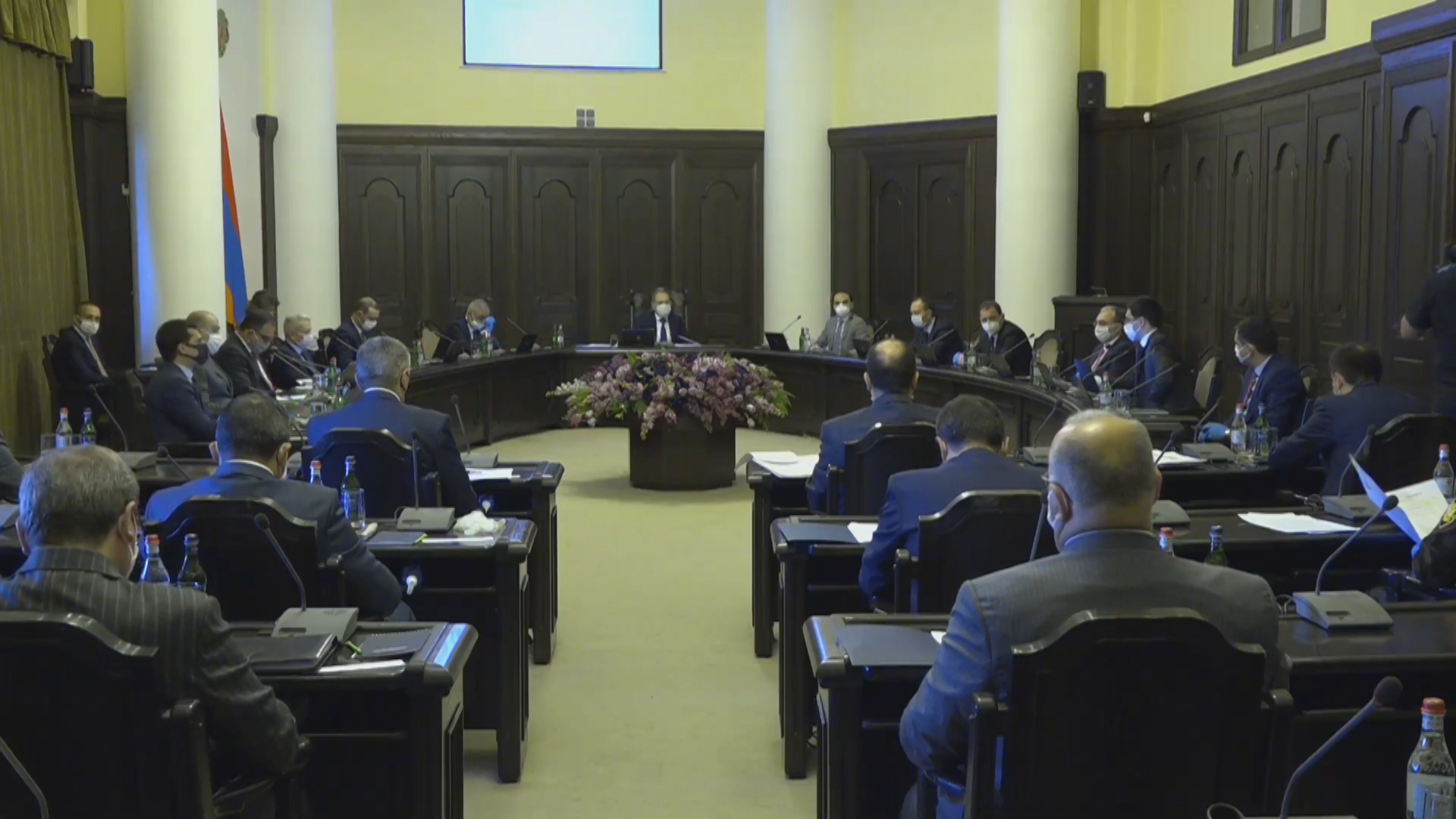 Քաղաքացիների դիտարկումն արդարացի է․ կառավարության անդամները նիստին մասնակցում են դիմակներով