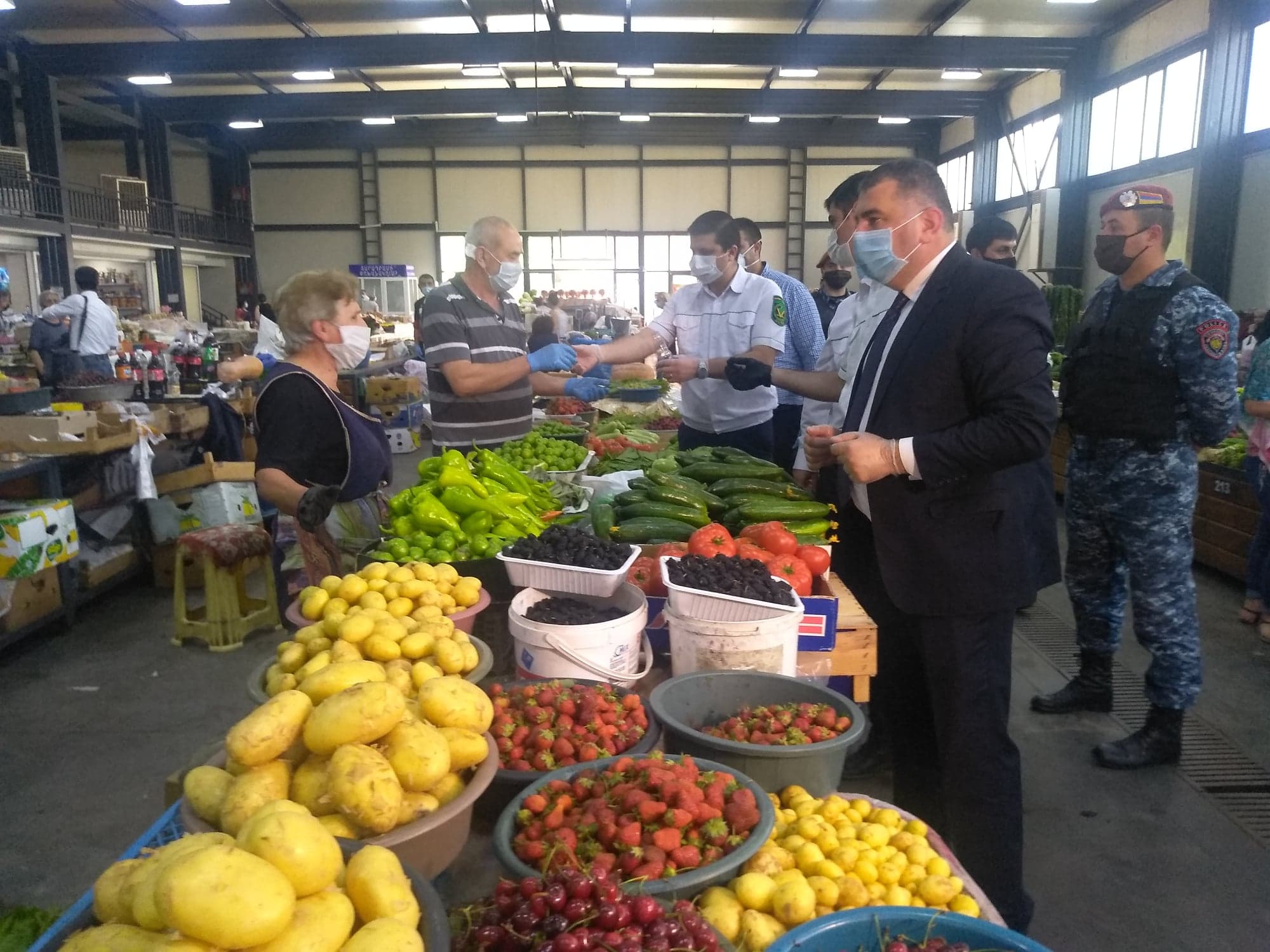 ՍԱՏՄ-ն շրջայց է կատարել հանրապետության գյուղատնտեսական  շուկաներում