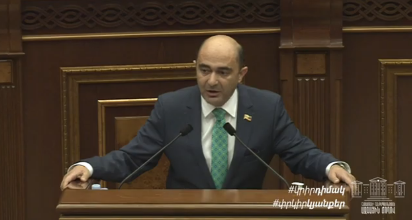 «Լուսավոր Հայաստանը» չի մասնակցելու Ծառուկյանի անձեռնմխելիության հարցով քվեարկությանը․ Մարուքյան