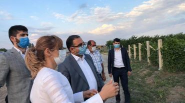 Տիգրան Խաչատրյանը հանդիպել է գինեգործների հետ