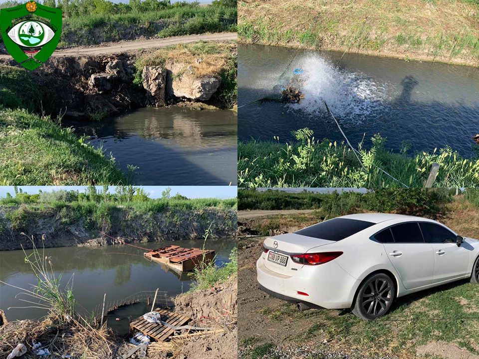 Ապօրինի ջրառի հայտնաբերում Արարատի մարզում