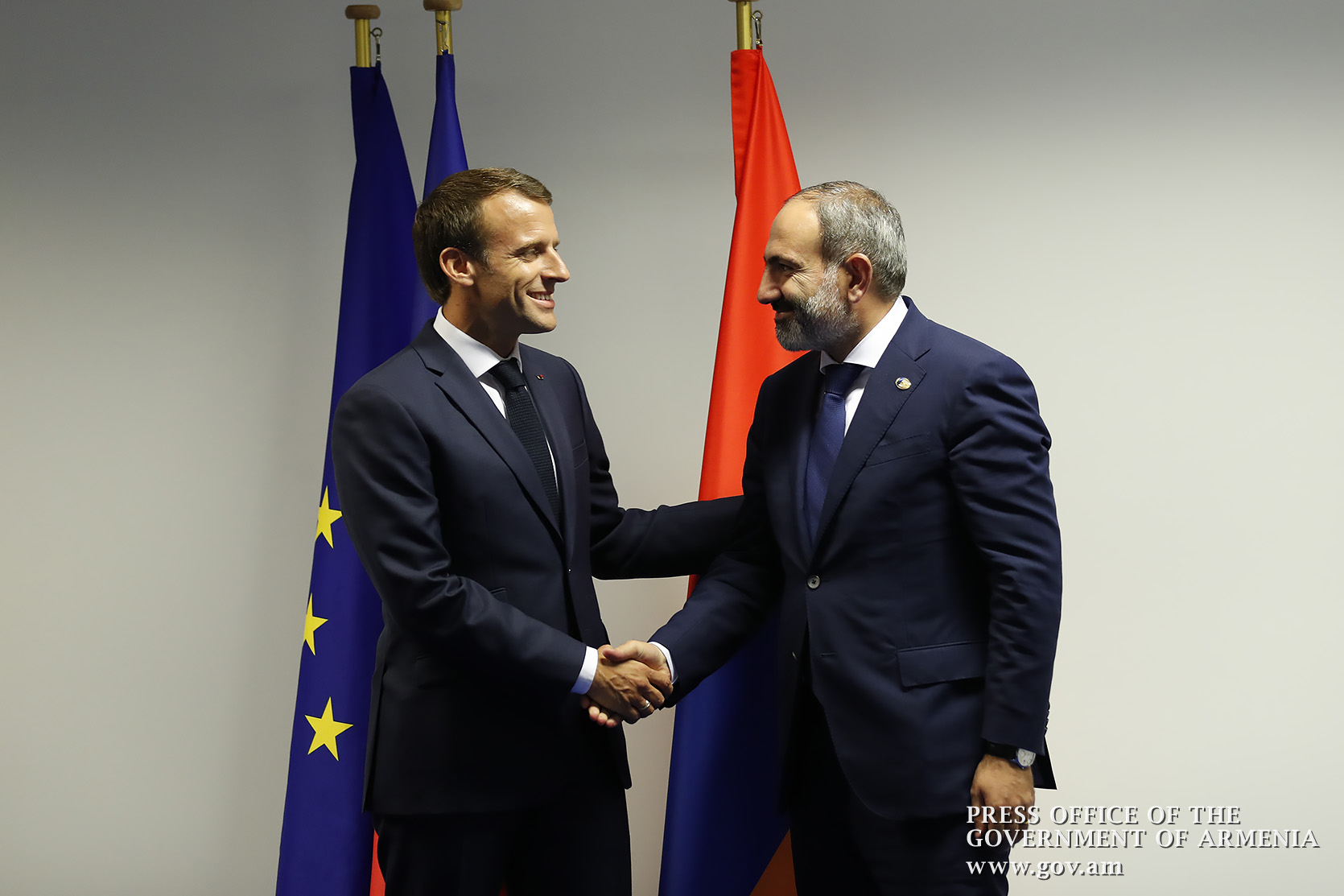 Մակրոնը զորակցության նամակ է հղել վարչապետ Փաշինյանին