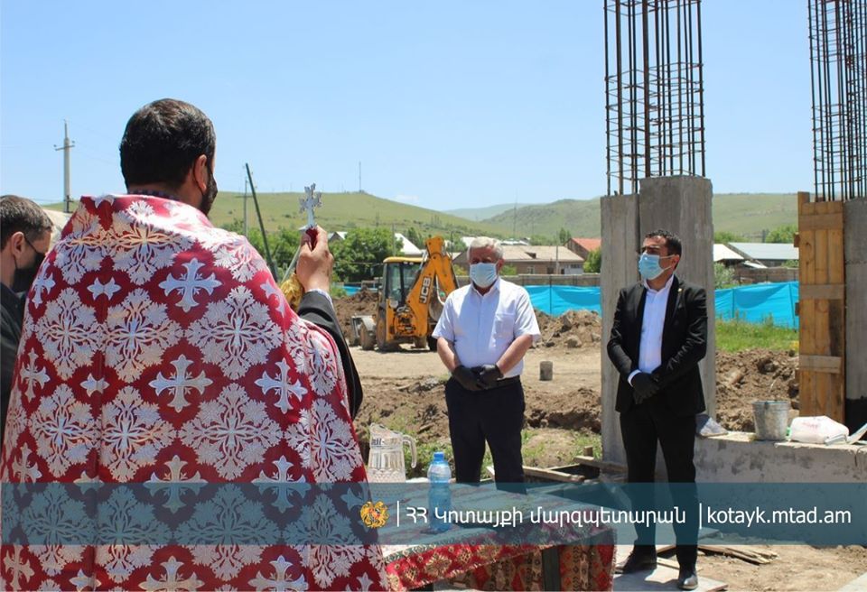 Կոտայքի մարզի Արամուս համայնքին պետական սեփականություն հանդիսացող հողակտոր նվիրաբերվեց` մանկապարտեզ կառուցելու նպատակով
