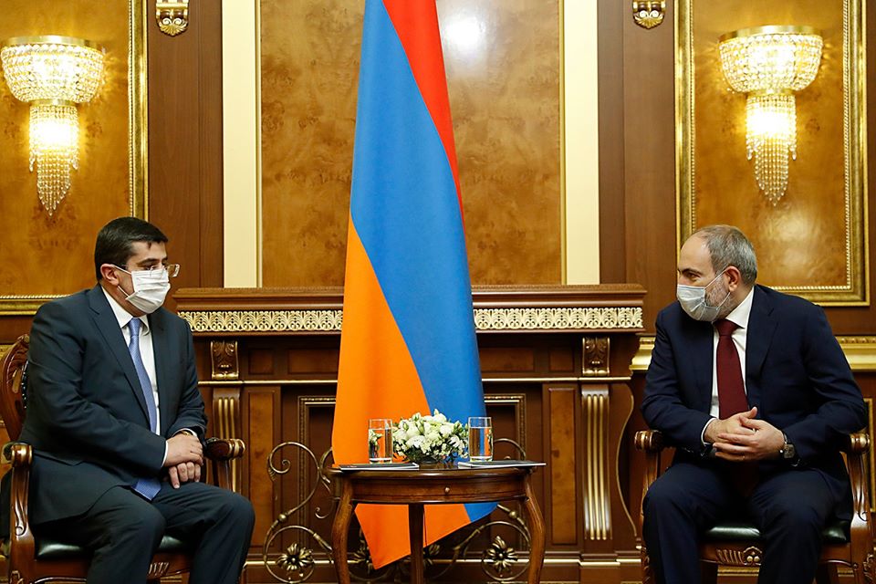 Արայիկ Հարությունյանը շնորհավորել է Նիկոլ Փաշինյանին ծննդյան 45-ամյակի կապակցությամբ