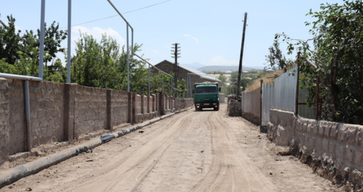 Ծովինարում կասֆալտապատվի ութ փողոց, կկառուցվի ջրահեռացման և ոռոգման համակարգ
