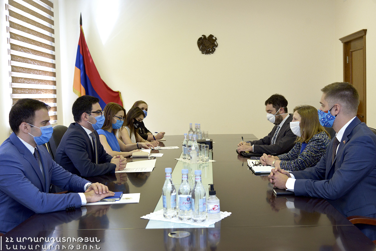 Ռուստամ Բադասյանն ԱՄՆ դեսպանի հետ քննարկել է ոստիկանության ոլորտի բարեփոխումները