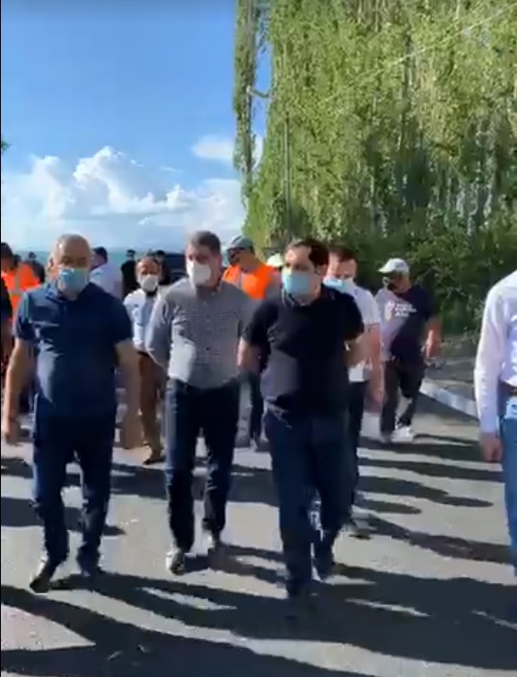 Սուրեն Պապիկյանը ծանոթացել է Գեղարքունիքի մարզում կատարվող շինարարական աշխատանքներին