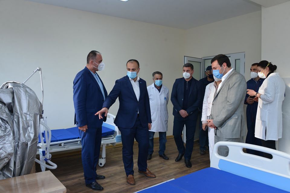 Մարտունու ԲԿ-ի կորոնավիրուսով հիվանդների բուժման նորաստեղծ բաժանմունքը շուտով կընդունի առաջին պացիենտներին