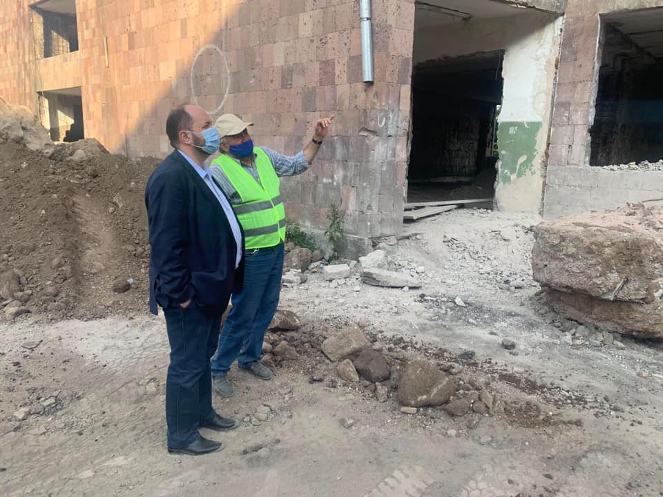 Գորիսի Բակունցի անվան դպրոցը շահագործման կհանձնվի հաջորդ տարի․ ԿԳՄՍ նախարար