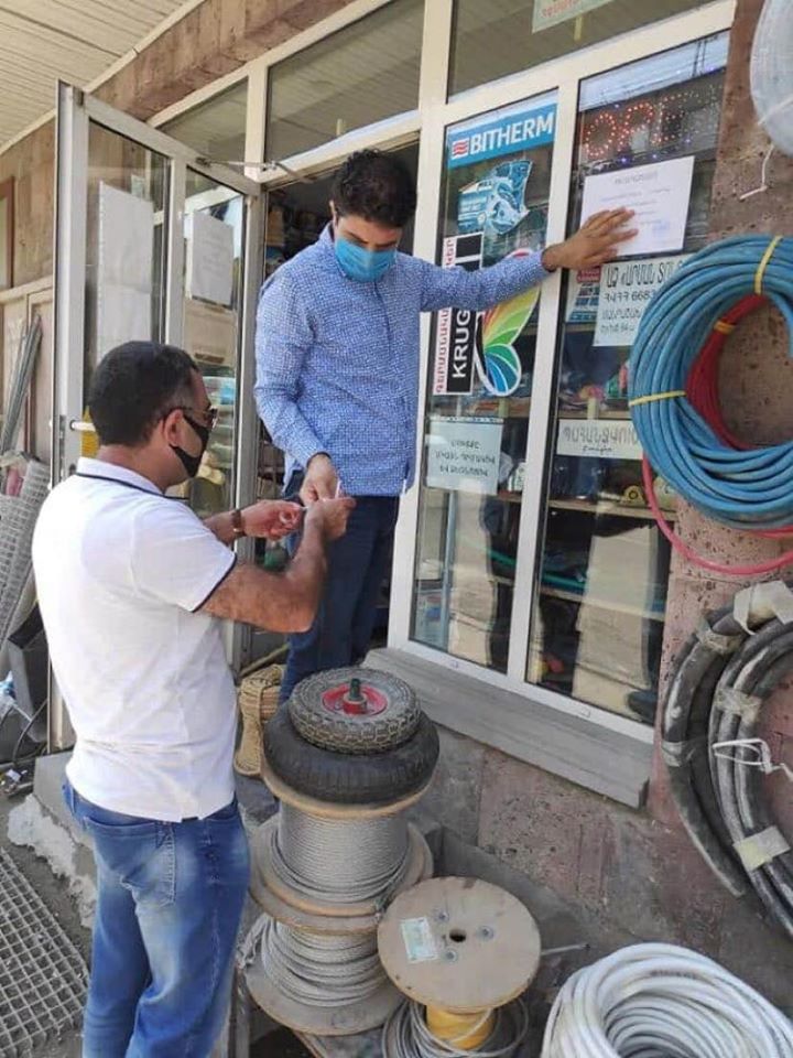 Կասեցումներ Վանաձորի մի շարք շինանյութի առևտրի կետերում և բենզալցակայաններում