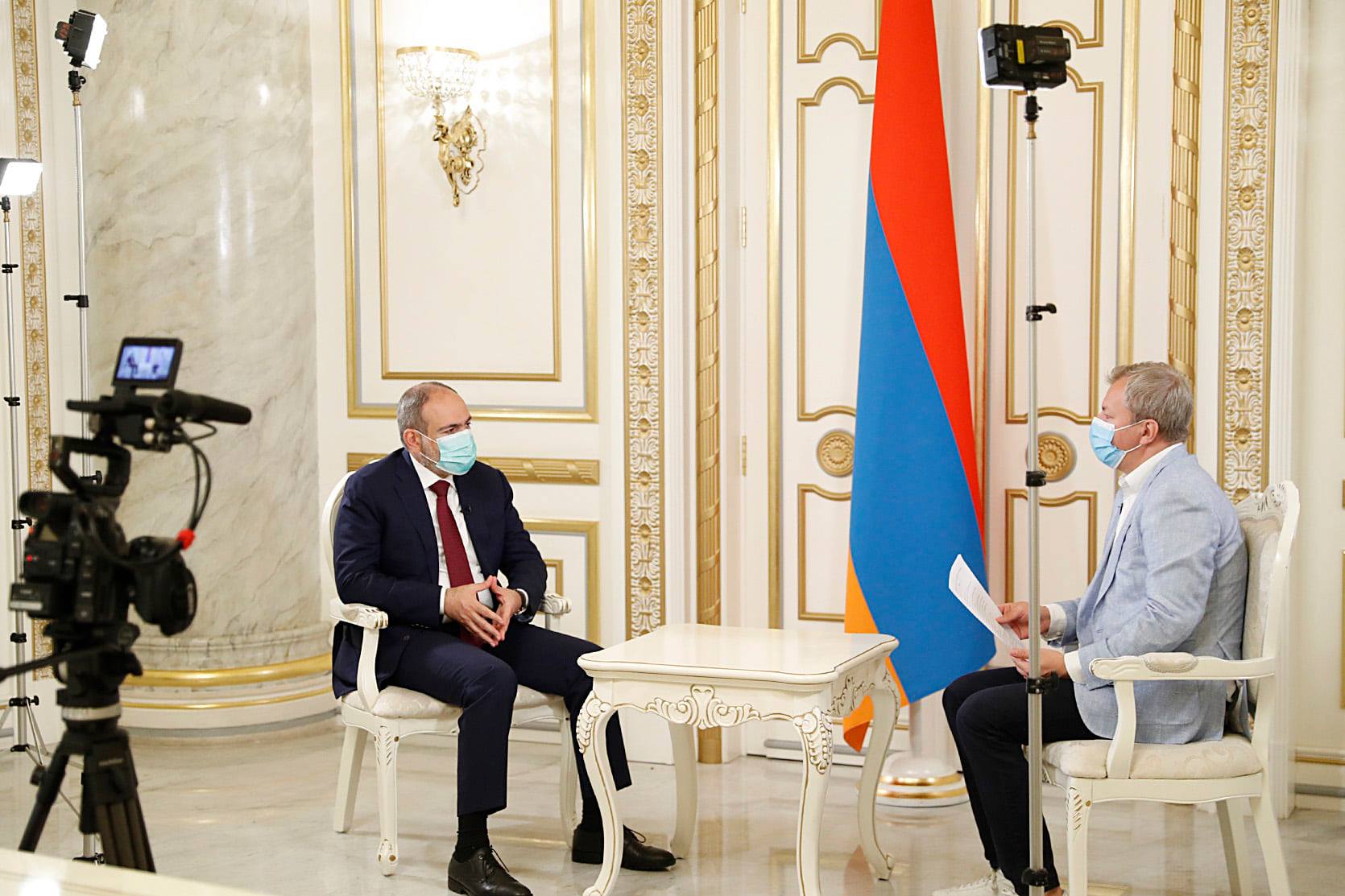 ՌԴ-ում ապրող ադրբեջանցիների հակահայկական հարձակումները նաև Ռուսաստանը ապակայունացնելու փորձ են. վարչապետը հարցազրույց է տվել РБК-ին