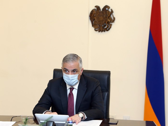 Փոխվարչապետ Մհեր Գրիգորյանը տեսակապի միջոցով մասնակցել է ԵԱՏՀ խորհրդի հերթական նիստին