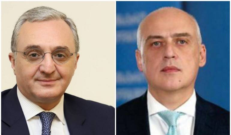 Զոհրաբ Մնացականյանը հեռախոսազրույց է ունեցել Վրաստանի ԱԳ նախարարի հետ