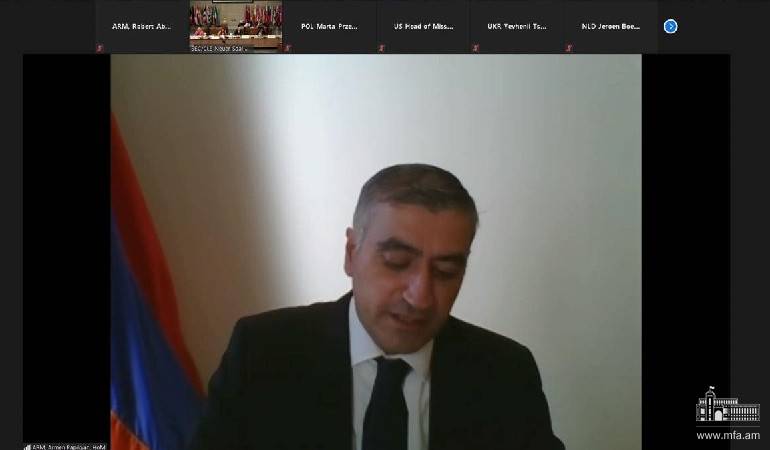 Ադրբեջանի կողմից ատելության հենքով հանցագործությունների խրախուսման վերաբերյալ հարցը՝ ԵԱՀԿ Մշտական խորհրդի նիստի օրակարգում